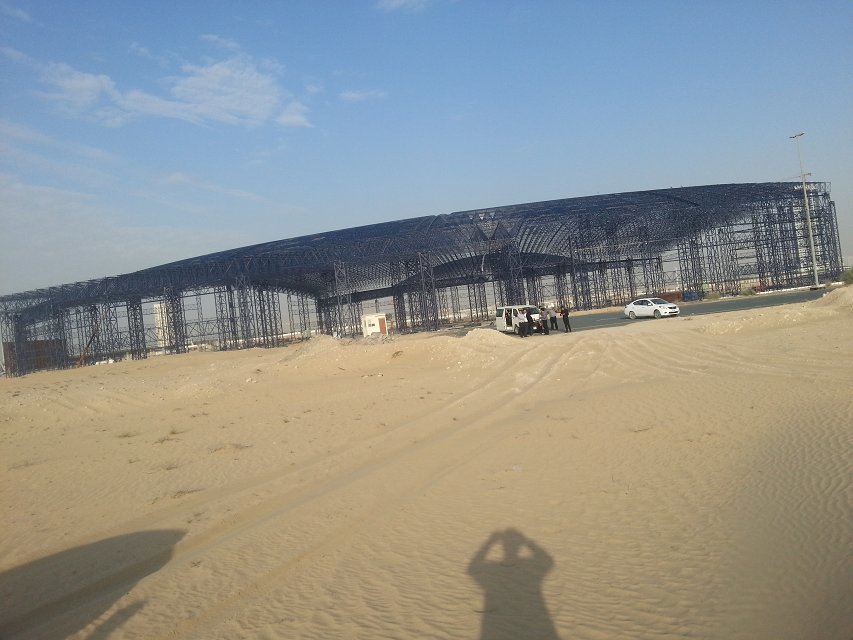 红桥大型场馆网架工程